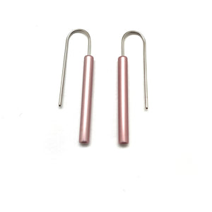 Custom Earrings - Rod Base-Earrings-Reinhard Gremli-Pink-Pistachios