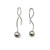 Custom Earrings - Spiral Base-Earrings-Reinhard Gremli-Silver-Pistachios