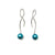 Custom Earrings - Spiral Base-Earrings-Reinhard Gremli-Light Blue-Pistachios