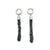 Diamond-Cut Chain Earrings-Earrings-Ewa Jankowska-Pistachios