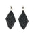 Diamond-Cut Chain Earrings-Earrings-Ewa Jankowska-Pistachios