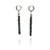 Diamond-Cut Chain Earrings-Earrings-Ewa Jankowska-Pistachios