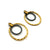 Double Circle Earrings-Earrings-Sowon Joo-Pistachios