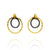 Double Circle Earrings-Earrings-Sowon Joo-Pistachios