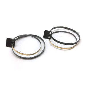Double Hoop Earrings-Earrings-Heather Guidero-Pistachios
