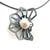 Double Hyacinth Fold Pearl Necklace-Necklaces-Karin Jacobson-Pistachios