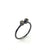 Double Studded Stacking Ring - Stone Options Available-Rings-Emily Rogstad-Lab Grown White Sapphire Size 5.25-Pistachios