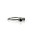 Double Studded Stacking Ring - Stone Options Available-Rings-Emily Rogstad-Lab Grown White Sapphire Size 5.25-Pistachios