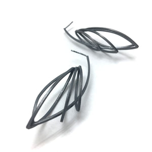 Ellipse Cage Earrings - Oxi-Earrings-Veronika Majewska-Pistachios