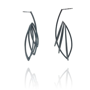 Ellipse Cage Earrings - Oxi-Earrings-Veronika Majewska-Pistachios