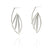 Ellipse Cage Earrings - Silver-Earrings-Veronika Majewska-Pistachios