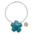 Enamel Flower Necklace-Necklaces-Lisa Crowder-Pistachios