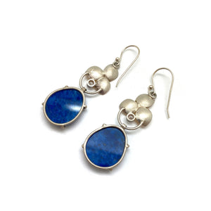 Evelyn Lapis Earrings-Earrings-Judith Neugebauer-Pistachios