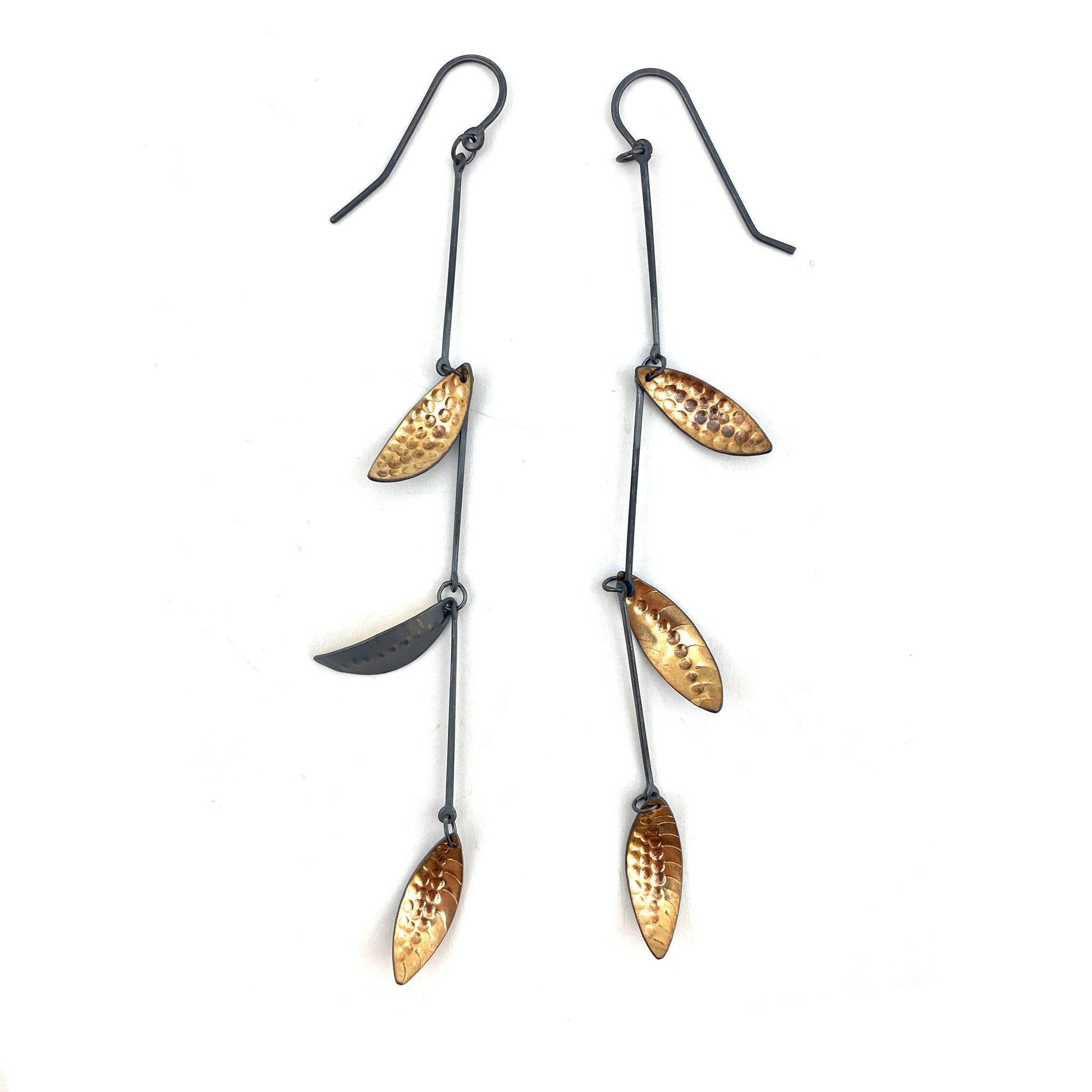 Small Monstera Leaf Earrings - SilverBotanica - Handmade Jewelry designed  by Alicia Hanson and Hi Octane Industries Inc. | Botanical Inspired Jewelry  and Clothing