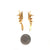 Feathered Wing Drops - Gold-Earrings-Oliwia Kuczynska-Pistachios