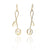 Floral Gold Earrings-Earrings-Liaung-Chung Yen-Pistachios