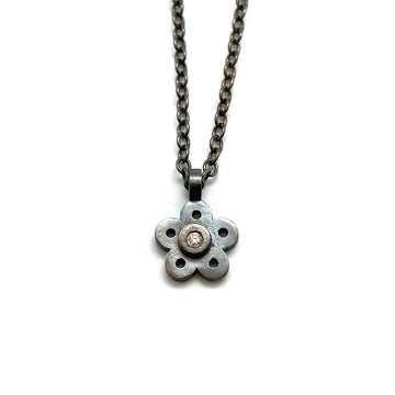 Flower Diamond Pendant