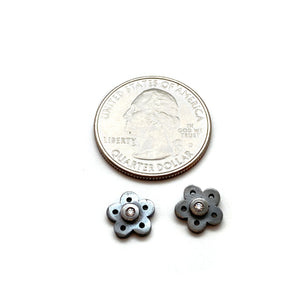 Flower Diamond Studs-Earrings-Elisa Bongfeldt-Pistachios
