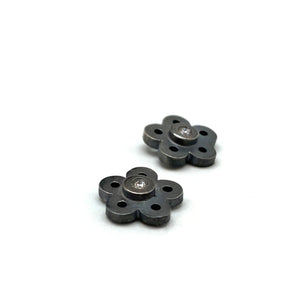Flower Diamond Studs-Earrings-Elisa Bongfeldt-Pistachios