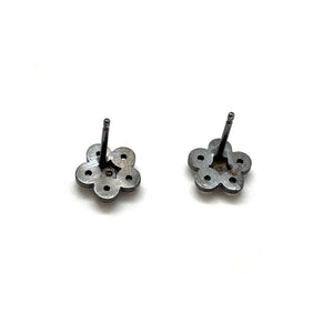 Flower Diamond Studs-Earrings-Elisa Bongfeldt-Pistachios