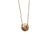 Full Moon Gold & Diamond Pendant-Necklaces-Luana Coonen-Pistachios
