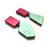Geometric Earrings -Fuchsia/Mint Green-Earrings-Karen Vanmol-Pistachios