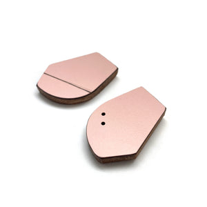 Geometric Earrings - Pink-Earrings-Karen Vanmol-Pistachios