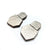 Geometric Studs - Silver-Earrings-Karen Vanmol-Pistachios