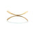 Gold Axis Bangle-Bracelets-Veronika Majewska-Pistachios