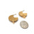 Gold Axis Posts- Cut Out-Earrings-Joid Art-Pistachios