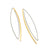 Gold Bar Earring-Earrings-Barbara Schletterer-Pistachios