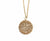 Gold Circle Pendant-Necklaces-Kathryn Stanko-Pistachios