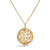 Gold Circle Pendant-Necklaces-Kathryn Stanko-Pistachios