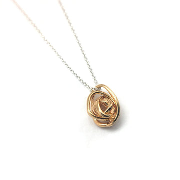 Gold Knot Necklace