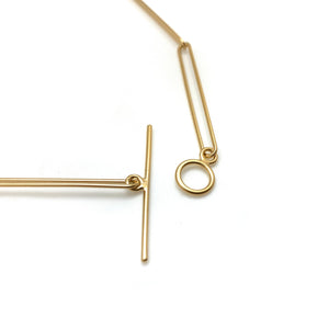 Gold Link Necklace-Necklaces-Emily Rogstad-Pistachios