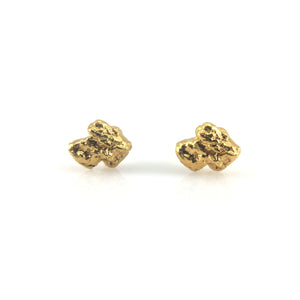 Gold Mined Studs-Earrings-Fruit Bijoux-Pistachios