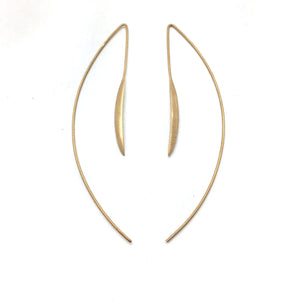 Gold Mini CZ Window Drops-Earrings-Kacper Schiffers-Pistachios