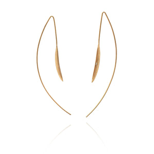 Gold Mini CZ Window Drops-Earrings-Kacper Schiffers-Pistachios
