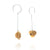 Gold Petal Orb Drops-Earrings-Veronika Majewska-Pistachios