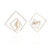 Gold Scribble Hoops - Large-Earrings-Aimee Petkus-Pistachios