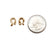 Gold Snake Earrings-Earrings-Luana Coonen-Pistachios