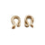 Gold Snake Earrings-Earrings-Luana Coonen-Pistachios