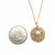 Gold Woven Circle Pearl Pendant-Necklaces-Kathryn Stanko-Pistachios