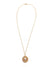 Gold Woven Circle Pearl Pendant-Necklaces-Kathryn Stanko-Pistachios