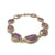 Gold and Sapphire Bracelet-Bracelets-Petra Class-Pistachios