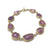 Gold and Sapphire Bracelet-Bracelets-Petra Class-Pistachios