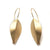 Golden Leaf Earrings-Earrings-Kacper Schiffers-Pistachios
