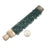 Green Glass Grid Bracelet-Bracelets-Karen Gilbert-Pistachios