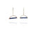 Half Circle Lapis Earrings-Earrings-Ashka Dymel-Pistachios