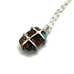 Hemimorphite Pendant Necklace-Necklaces-Aimee Petkus-Pistachios